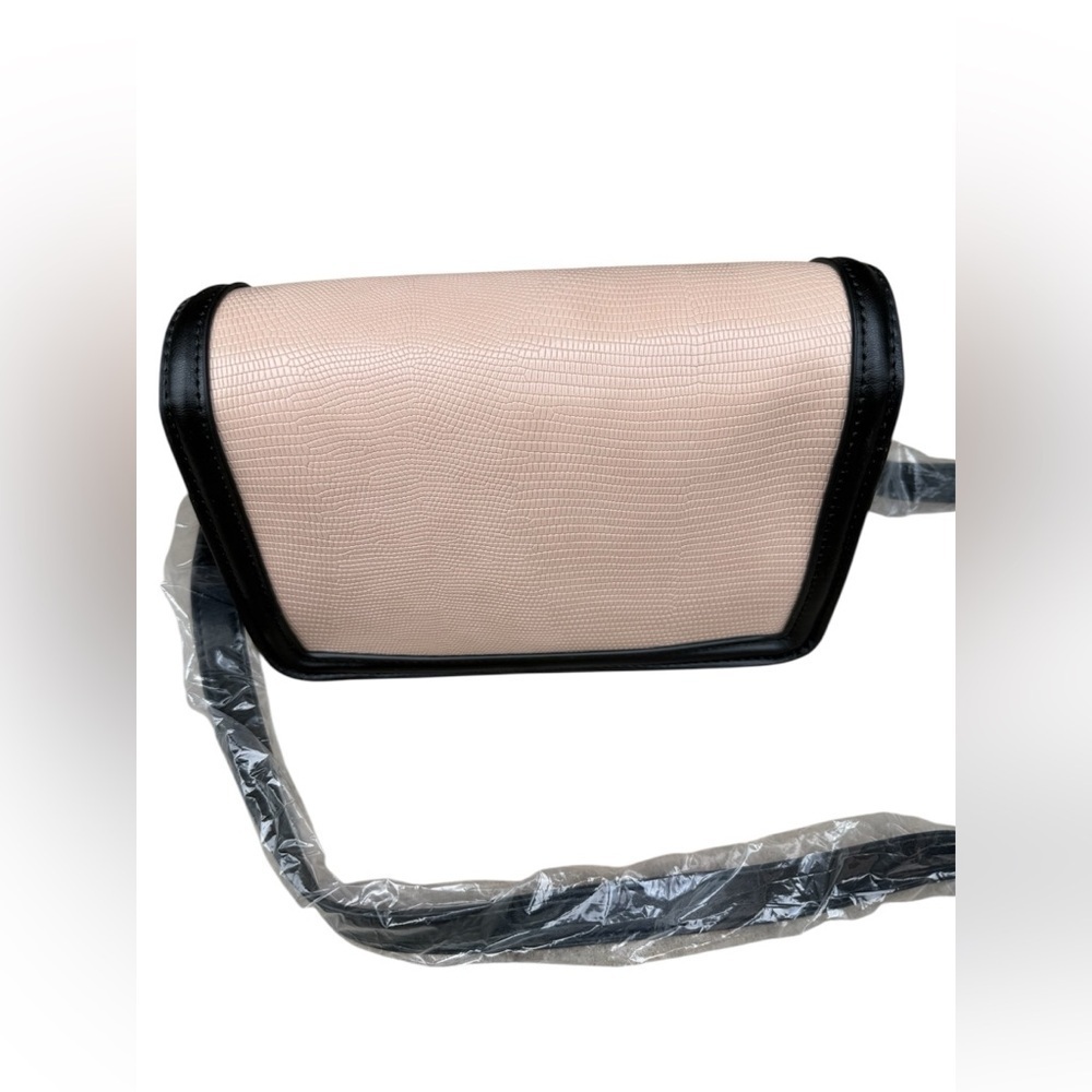 Jules Kae Mia Bag Purse Crossbody Handbag Tan Black Classic Old Money New NWT - Picture 6 of 9